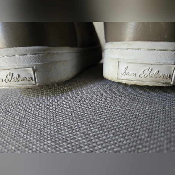 Sam Eldeman Gray Lace Up Fur Lined Winter Boots ~size 6 - Picture 7 of 9